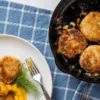 homestyle fish cakes prepared