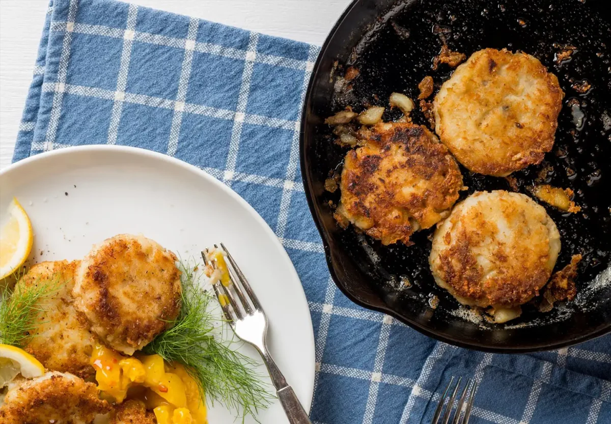 Fish Cakes Prepared homestyle fish cakes prepared