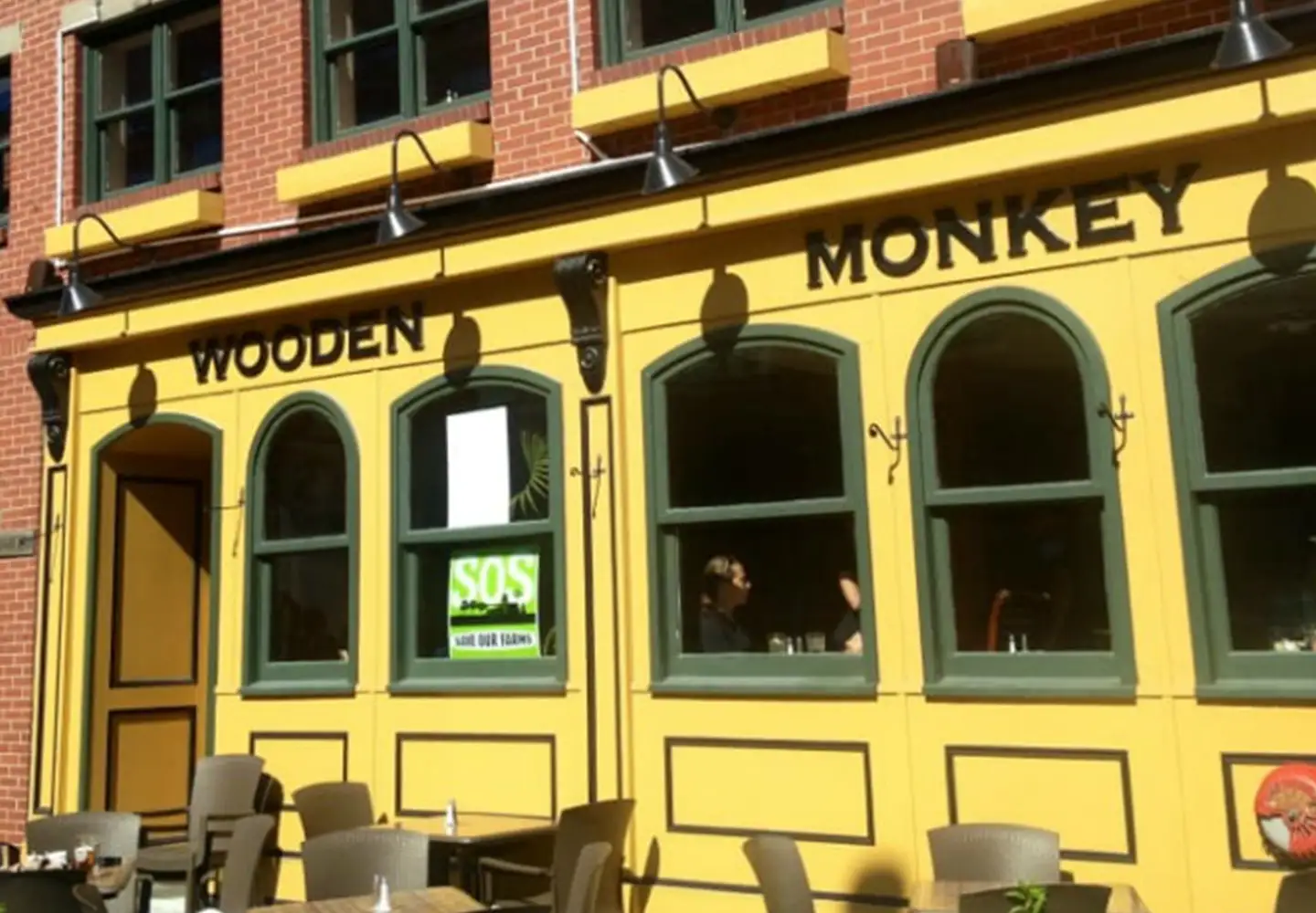 Wooden Monkey Exterior