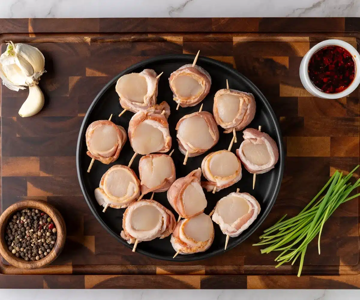 BW scallop 5 Bacon-Wrapped Scallops