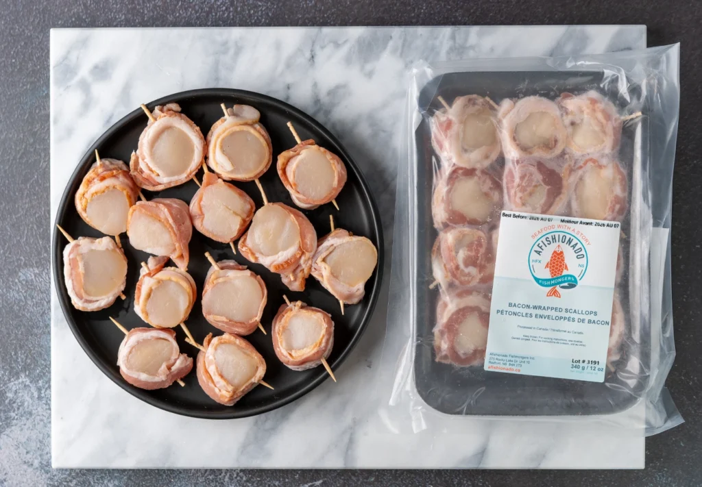 Bacon-Wrapped Scallops