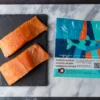 Salmon packaging 1 Sustainable Blue Atlantic Salmon — 12 portions