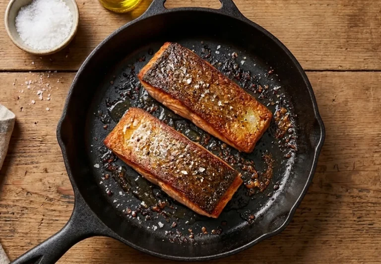dry brined salmon