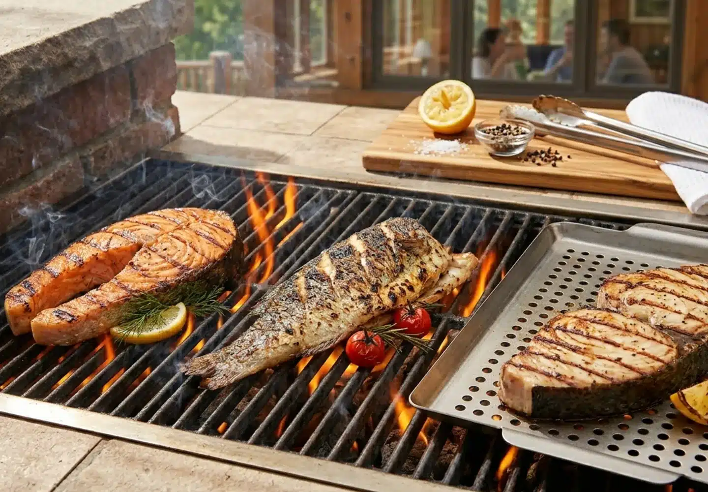 cooking fish temperature