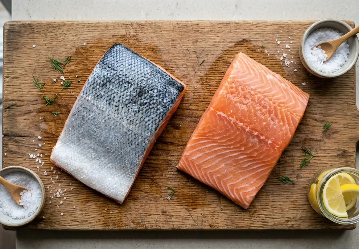 skin-on vs skinless fish