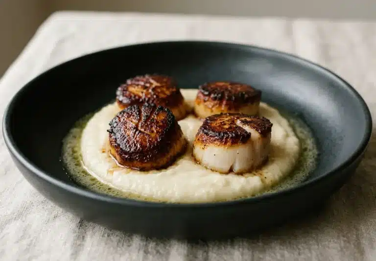 what to serve with scallops