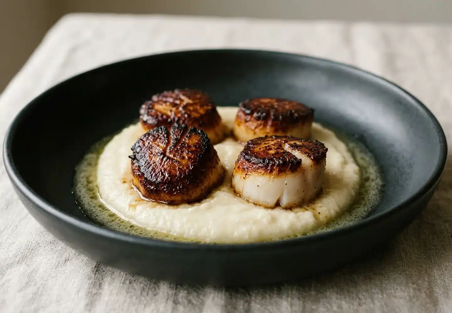 what to serve with scallops